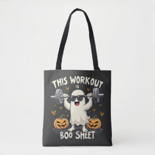 Tote Bag Cet Exercice Est Boo Sheet Éffrayant Halloween Fit