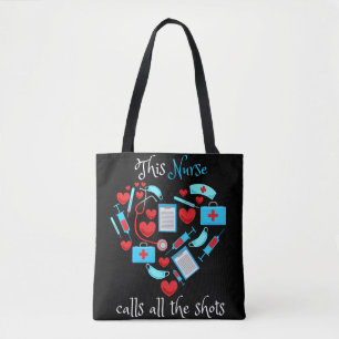 Tote Bag Cette Infirmière Appelle Toutes Les Chaussures