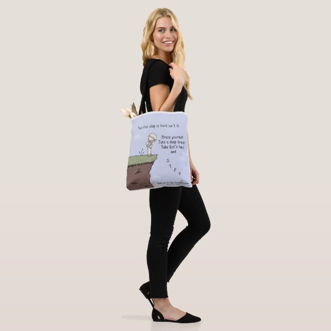 Tote Bag Cette première étape (Sur le modèle)