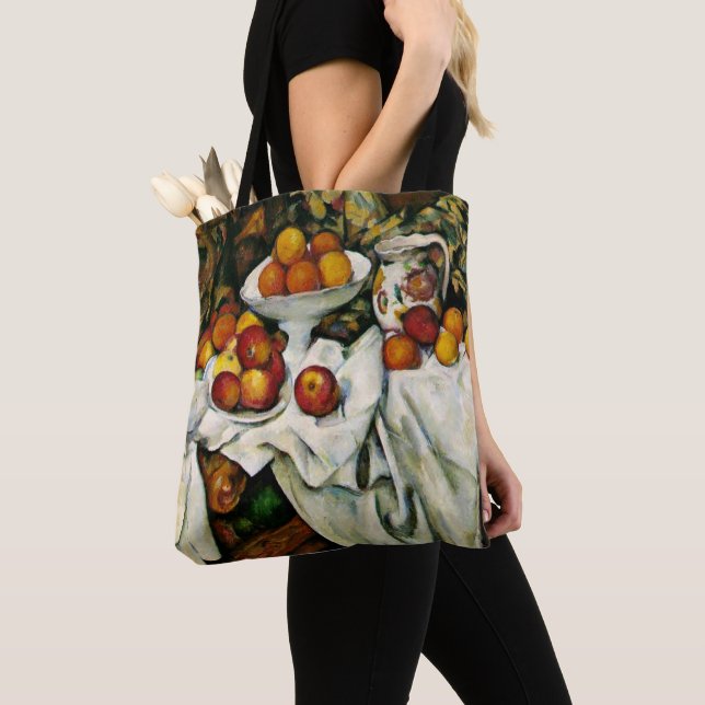 Tote Bag Cezanne - Pommes et Oranges (De près)