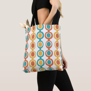 Tote Bag Chaîne moderne du milieu du siècle