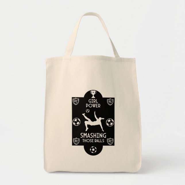Tote Bag Chambres britanniques de football (Devant)