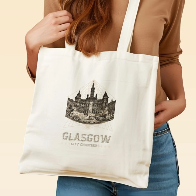 Tote Bag Chambres de la ville de Glasgow (Créateur téléchargé)