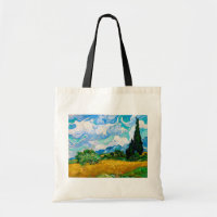 Champ de blé avec Cyprès, Van Gogh
