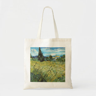 Tote Bag Champ de blé vert Vincent van Gogh