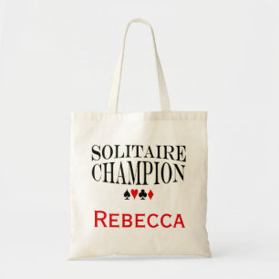 Tote Bag Champion personnalisé de solitaire
