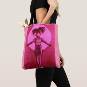 Tote Bag Championnat du monde de football 1922 - rose