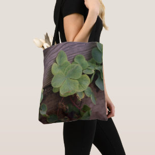 Tote Bag Chanceux ou déterminé ? Shamrocks de la Saint-Patr