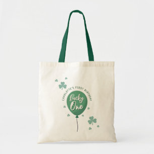 Tote Bag Chanceux premier anniversaire Saint-Patrick Trèfle