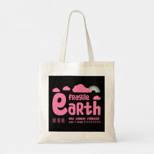 Tote Bag Changement climatique   Pollution du carbone   T-s