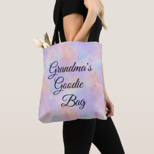 Tote Bag Changement de nom Grand-mère's Goodie Bag Pastel 