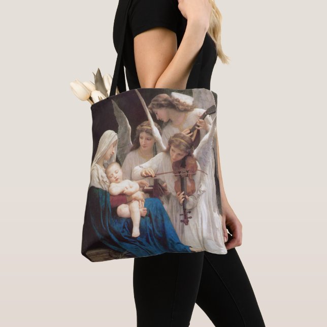 Tote Bag Chanson des Anges (1881) de Bouguereau (De près)