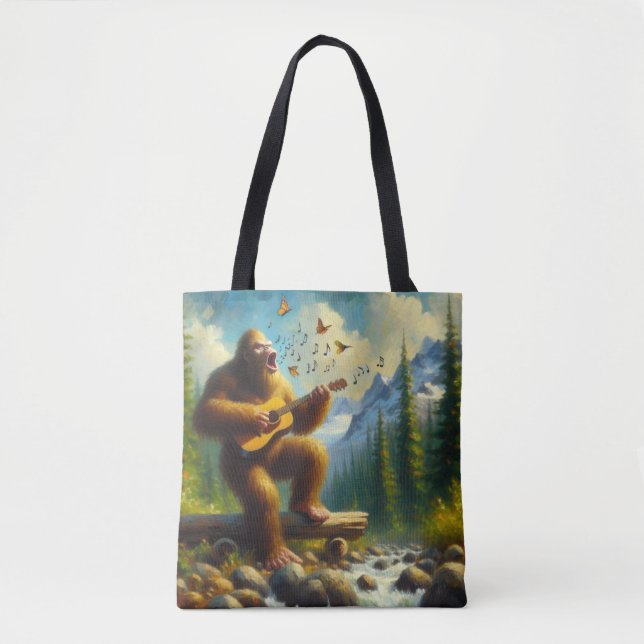 Tote Bag Chant Bigfoot (Devant)