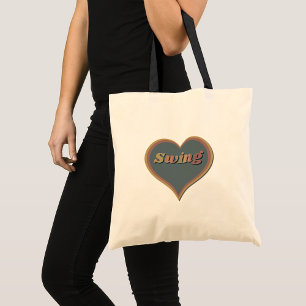 Tote Bag Chanter danse Amour Coeur