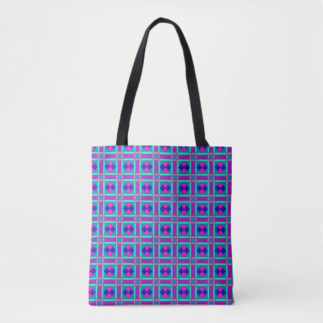 Tote Bag Chaos coloré 17 (Devant)