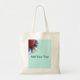 Tote Bag Chaos de clavier lumineux sur le bleu