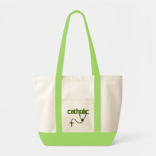 Tote Bag Chapelet catholique (Devant)