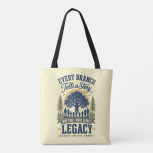Tote Bag Chaque Branche Raconte une Histoire Arbre de l'Hér