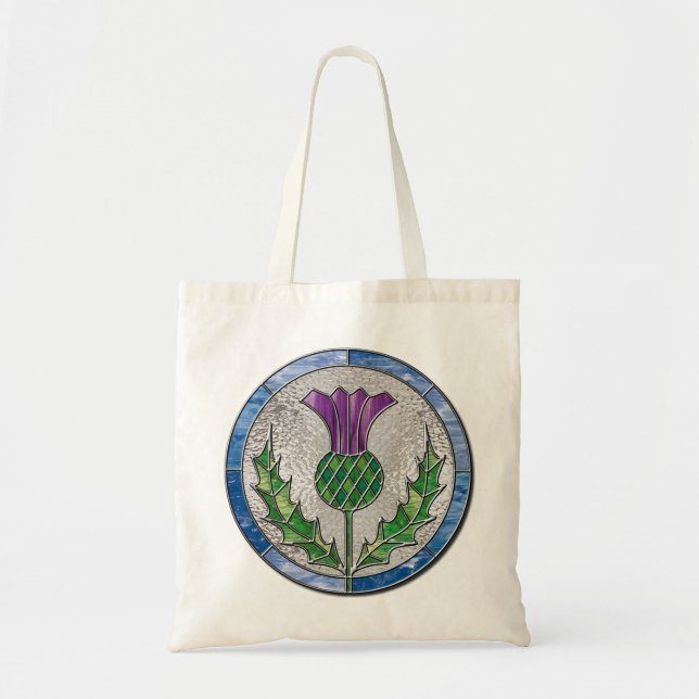 Tote Bag Chardon en verre (Devant)