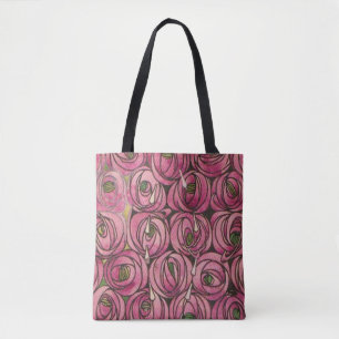 Tote Bag Charles Rennie Mackintosh - Roses