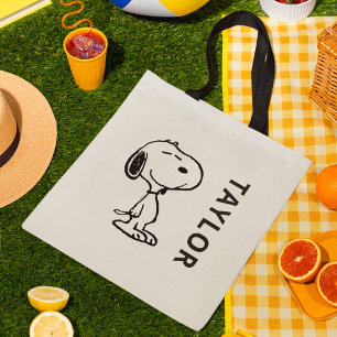 Tote Bag Charlie Brown et Gang Confetti