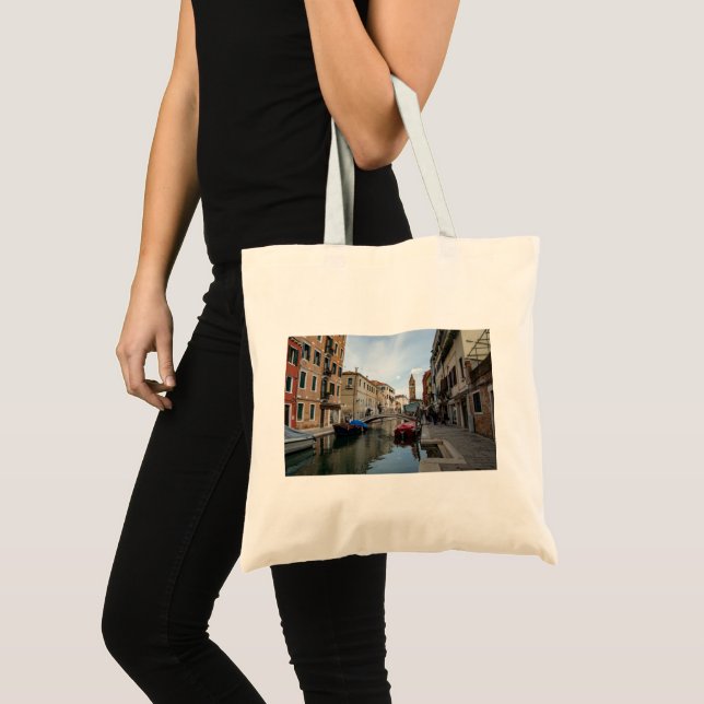 Tote Bag Charming Cannaregio Canal Venice Italy (Devant (produit))