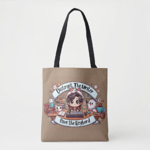 Tote Bag Charming Chaos : Les maux de l'écrivain