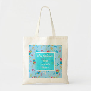 Tote Bag Charming Custom Teacher Supply