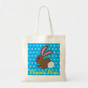 Tote Bag Chasse aux oeufs de Pâques lapin lapin lapin