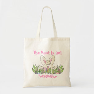 Tote Bag Chasse aux oeufs de Pâques - Personnaliser