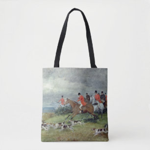 Tote Bag Chasse de Fox dans Surrey, 19ème siècle
