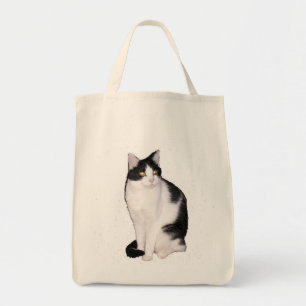 Tote Bag Chat 12, Épicerie bio Fourre-tout