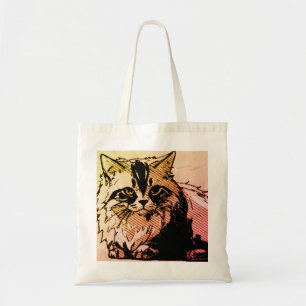 Tote Bag Chat, animal, animal