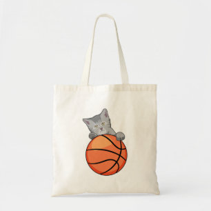 Tote Bag Chat avec basket