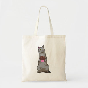 Tote Bag Chat avec muffin