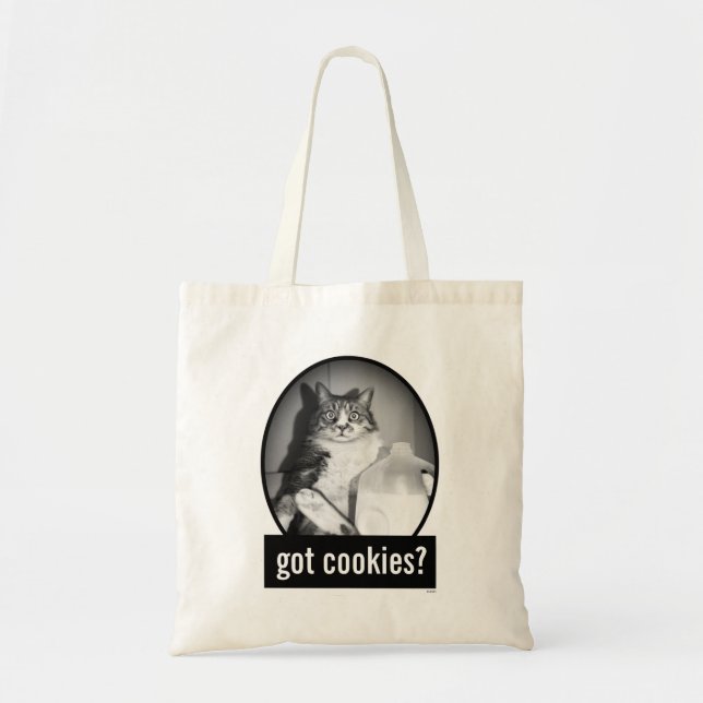 Tote Bag Chat Boire Du Lait De Jug (Devant)