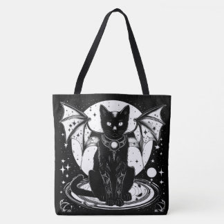 Tote Bag Chat Chat Cosmique Chat Chat I
