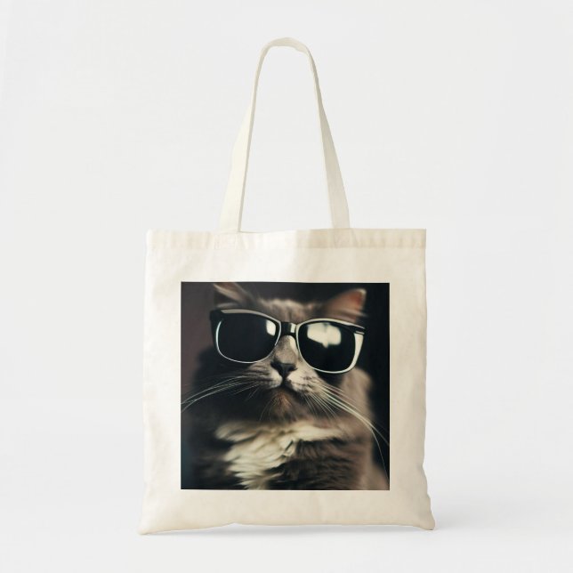 Tote Bag Chat Cool (Devant)