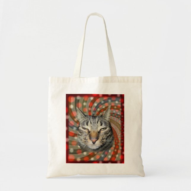 Tote Bag Chat cool - VOUS ACCEPTEZ Votre Cadeau ! (Devant)