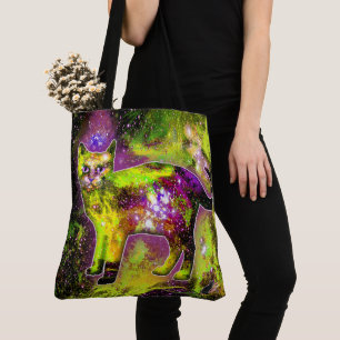 Tote Bag Chat cosmique Sigma