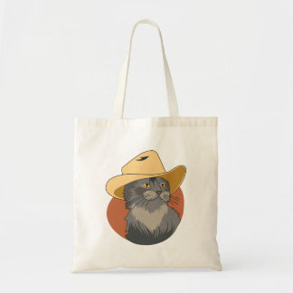 Tote Bag Chat Cowboy