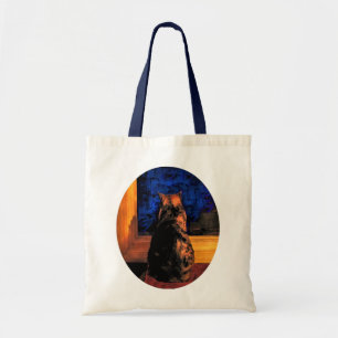 Tote Bag Chat dans la fenêtre
