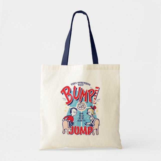Tote Bag Chat dans le Casquette | Puis Quelque Chose A Bomb (Devant)