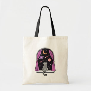 Tote Bag Chat de fenêtre