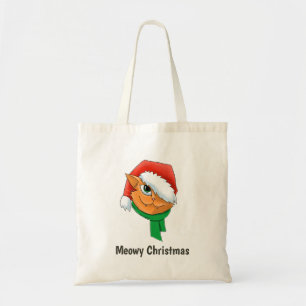 Tote Bag Chat de Noël