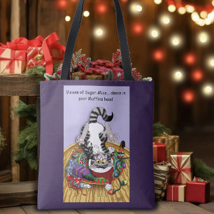 Tote Bag Chat de Noël