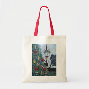 Tote Bag Chat de Noël 0417