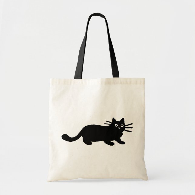 Tote Bag Chat noir (Devant)