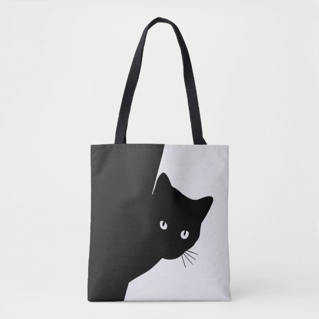 Tote Bag Chat noir (Devant)