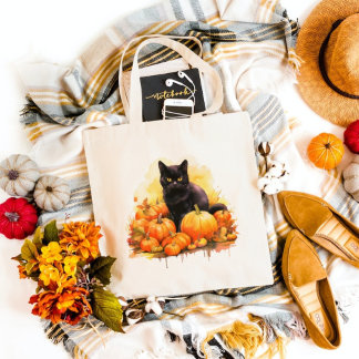 Tote Bag Chat noir